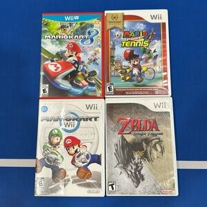 Wii and Wii U games - Mario package 2 + Zelda